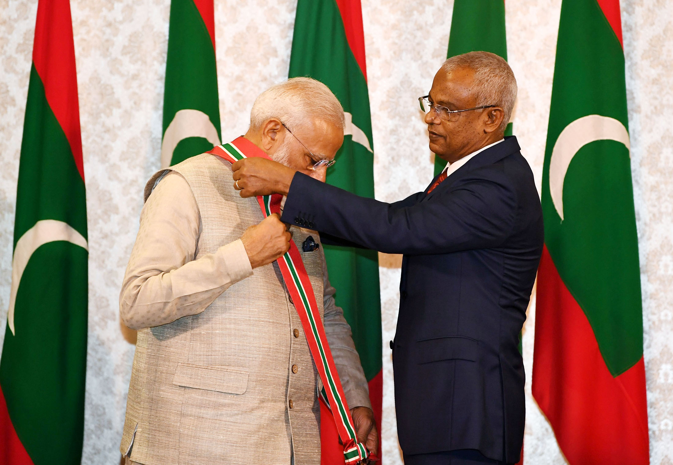 Maldives Confers Country S Highest Honor On Pm Narendra
