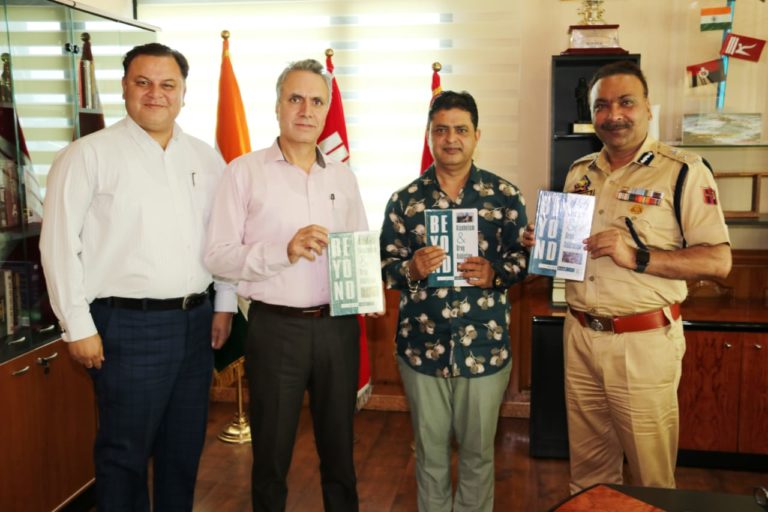 DGP J&K releases book titled ‘Beyond Alcoholism and Drug Addiction’