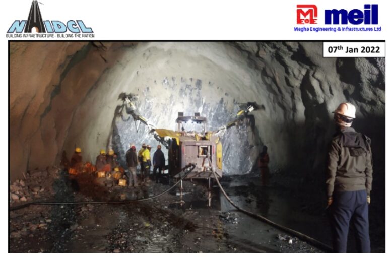 Work on Zojila project in full swing, 5kms tunneling complete