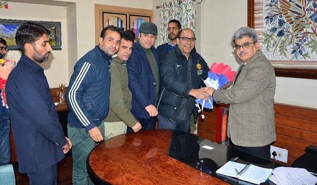 J&K Young Journalist Association President calls on Chief Secretary