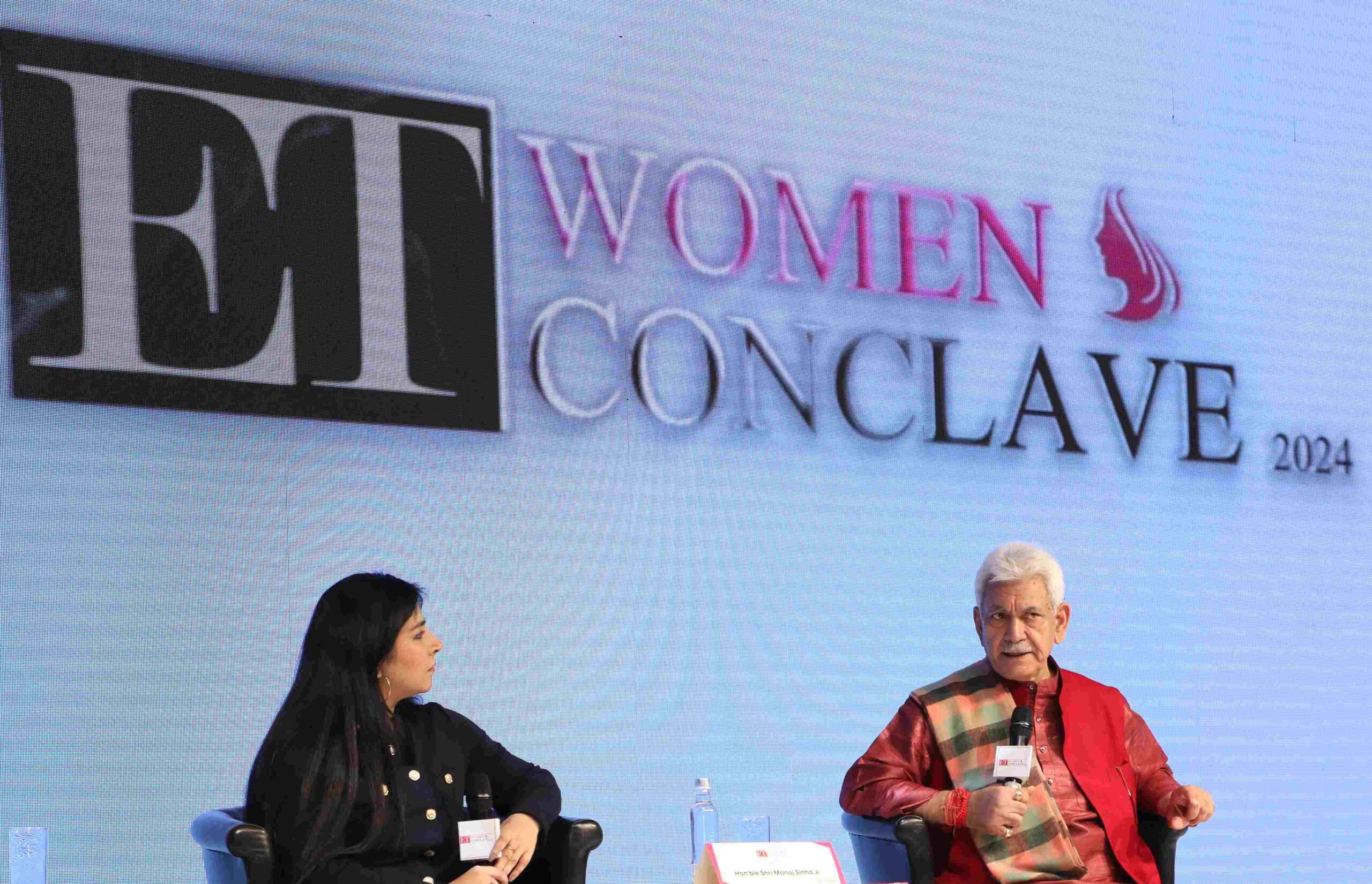 Women Entrepreneurs shaping future of J&K: LG Sinha at ET Women ...