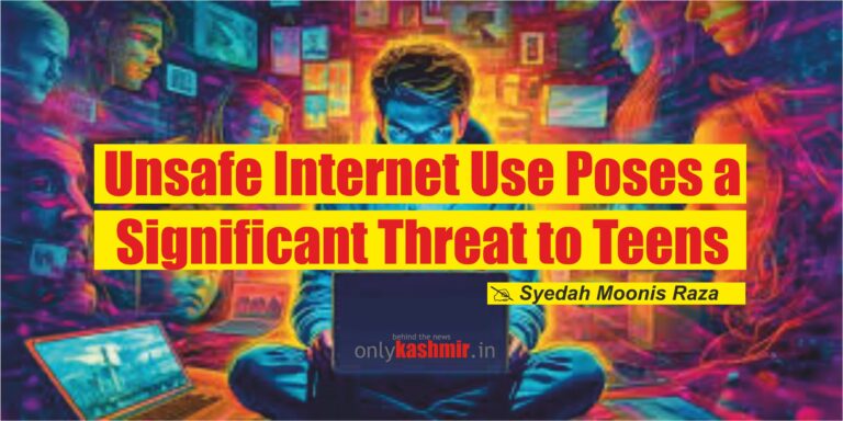 Unsafe Internet Use Poses a Significant Threat to Teens