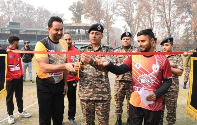 2nd Edition CRPF T20 Cricket Cup 2024 Kicks Off in Srinagar