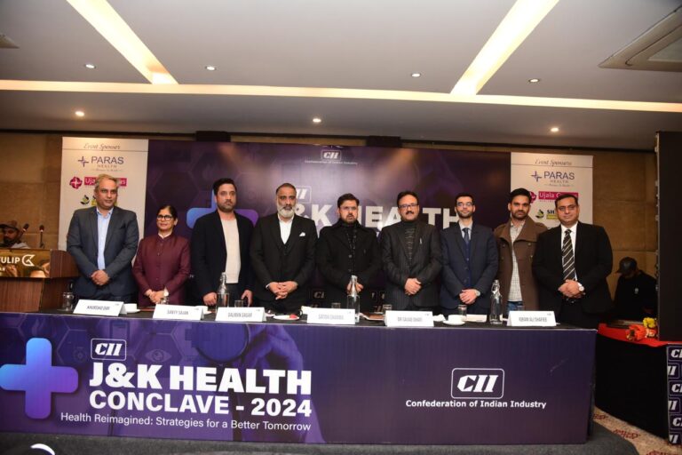 CII Health Conclave 2024 focuses on healthcare access, innovation, and public-private collaboration in J&K