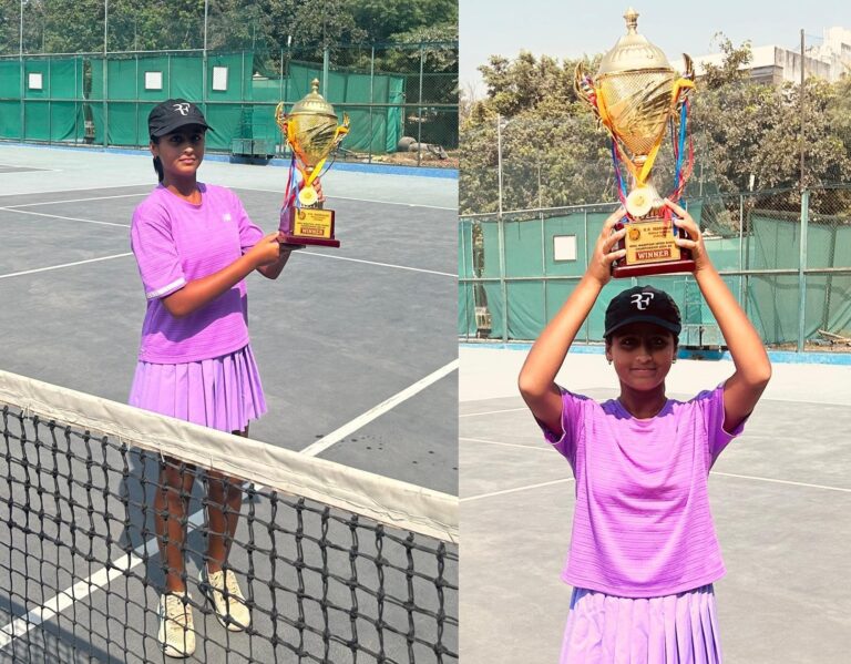 Erin Mir Becomes First J&K Player in Top 10 of AITA Girls U-12 Rankings