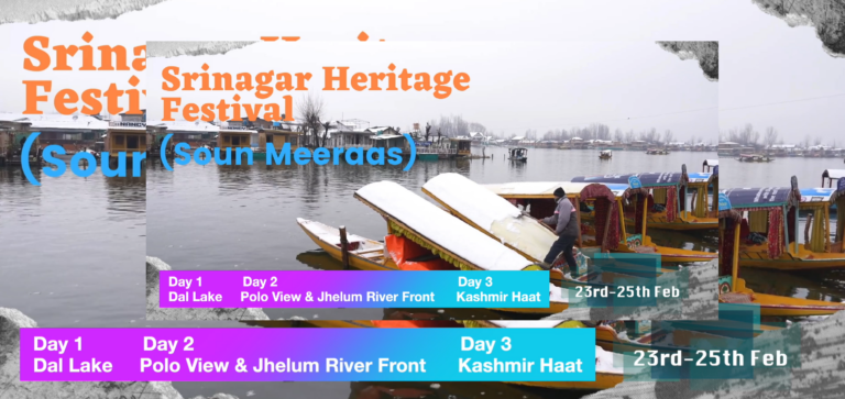 Srinagar to Host 3-Day Heritage Festival “Soun Meeraas” from February 25