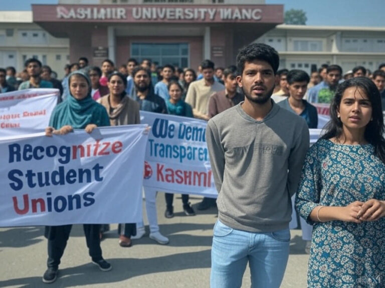 Kashmir’s Student Politics: No Ban, just a 15-Year-Old Whisper, RTI Exposes