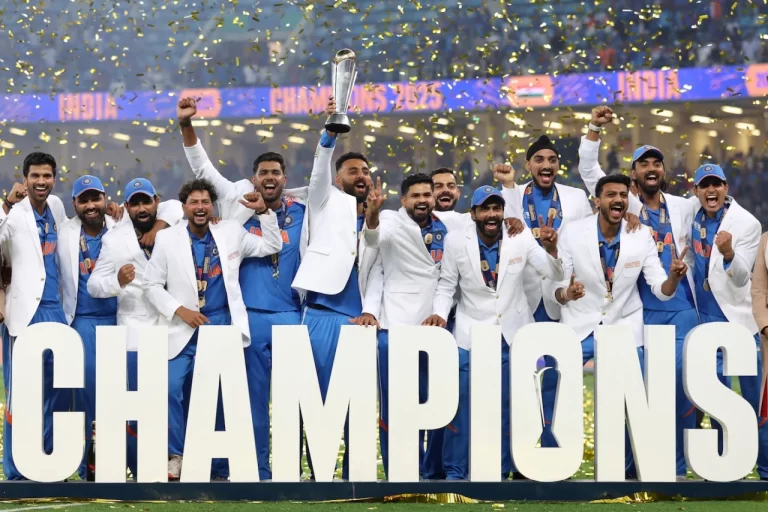 Men in Blue Clinches Champions Trophy 2025