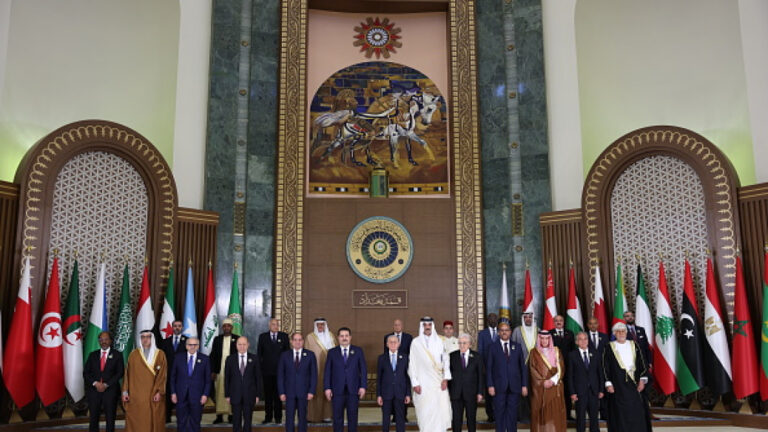 Arab leaders press for end to Gaza bloodshed at Baghdad summit