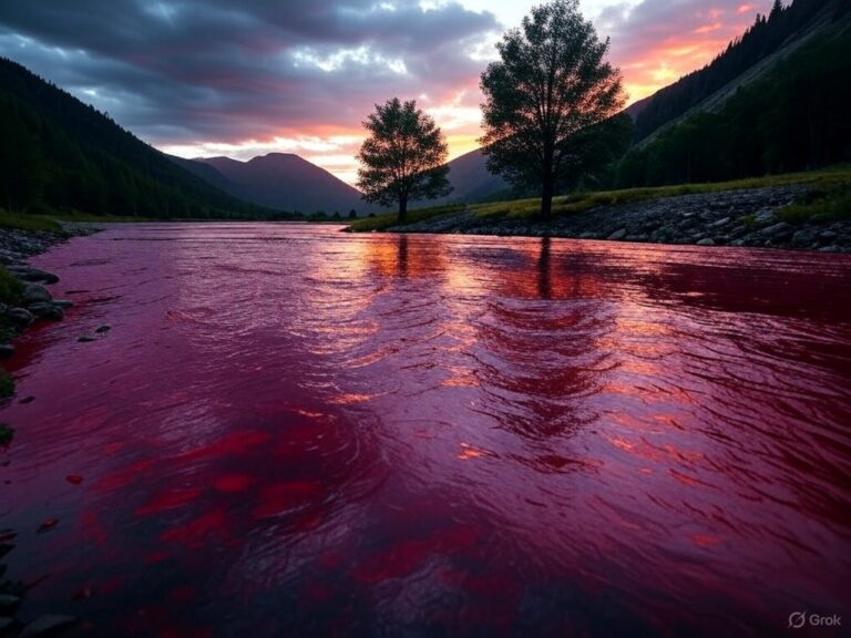 Why Blood In The Valley And Waters On The Edge