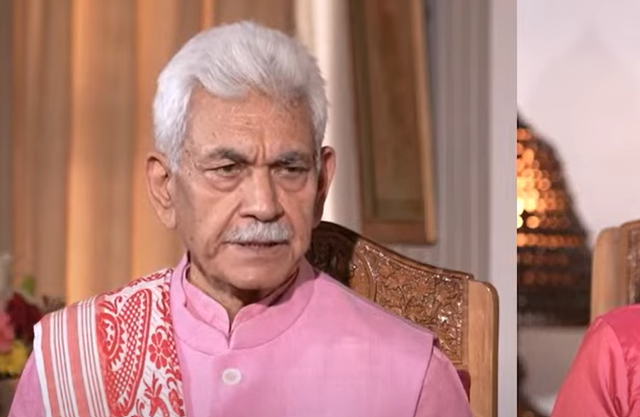 LG Manoj Sinha Extracts ‘PPP’ Mantra in ABP Interview