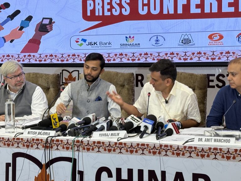 Iconic Chinar Book Festival to Commence This Saturday