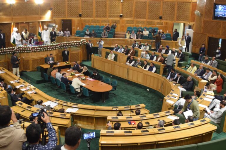 Chaos in Assembly as MLA Bashir Veeri invokes “Fax Machine” remarks of Satya Pal Malik