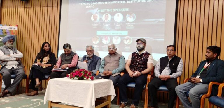 Naveed Bhat Represents Kashmir at PFoI 2025, Showcases SKUAST-K’s Innovation Vision