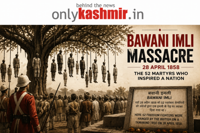 Bawani Imli Massacre: When Britishers hanged 52 Indians on a Tree