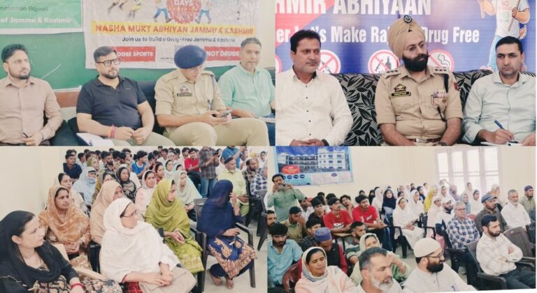 Mahila Nigrani Committees activated across Rajouri DC pushes for intensifying anti-drug campaign