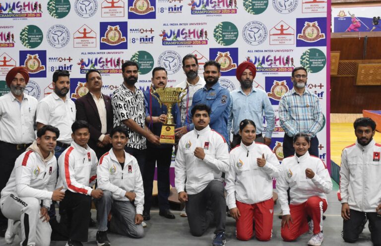 LPU players emerge as Champions at Wushu Championship, Manipur University Runner Up