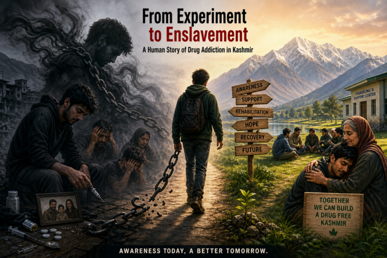 From Experiment to Enslavement: A Human Story of Drug Addiction in Kashmir