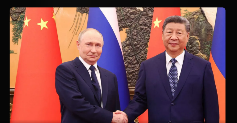 Putin and Xi Sign 40-Plus Deals in Beijing, Signal Unified Front Against Washington