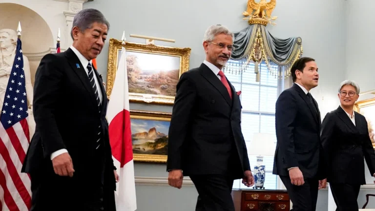 Quad Diplomacy Intensifies: Rubio, Jaishankar, Australian and Japanese FMs to Meet Tuesday