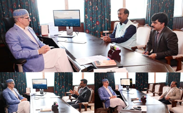 CM Omar Abdullah meets legislators, Vice Chancellors and other delegations at Civil Secretariat