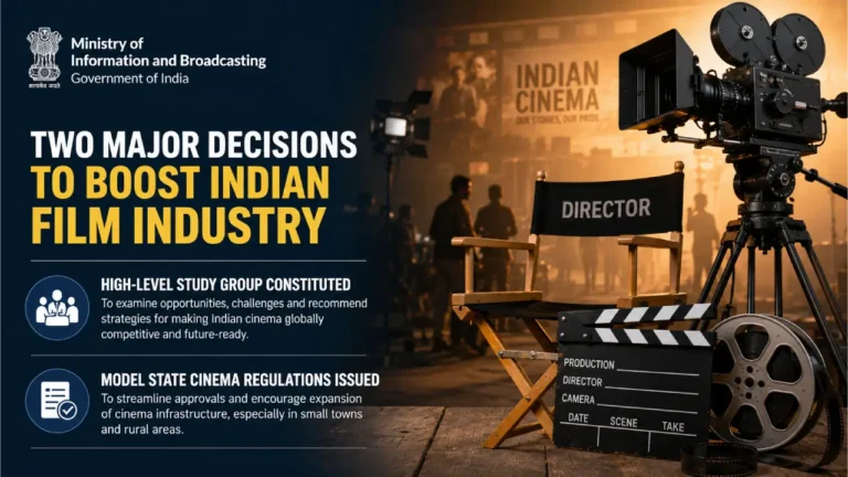 Government Sets Up Film Industry Study Group
