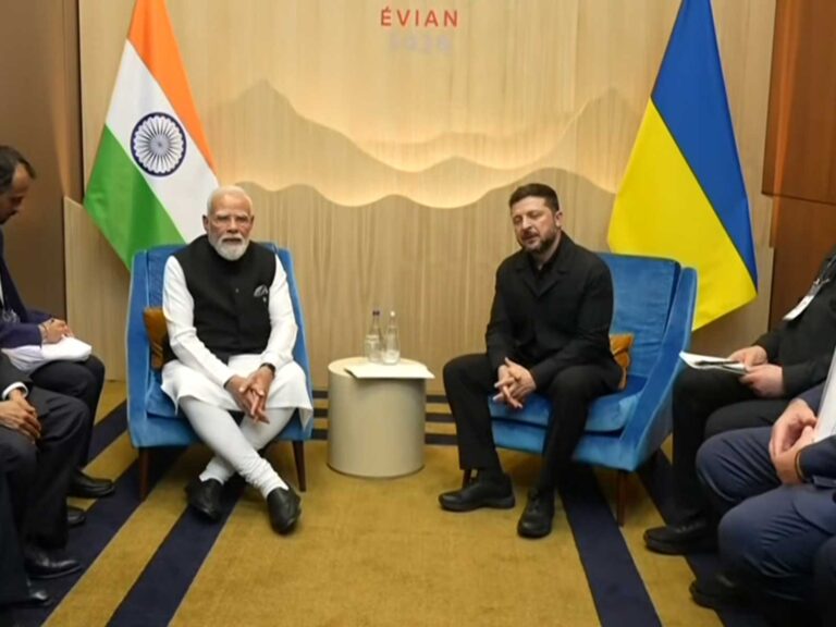 Modi Meets Zelenskyy on G7 Sidelines in France