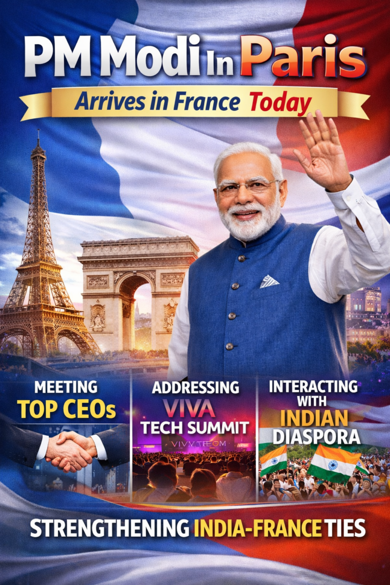 PM Modi to Interact with Global CEOs at VivaTech Paris
