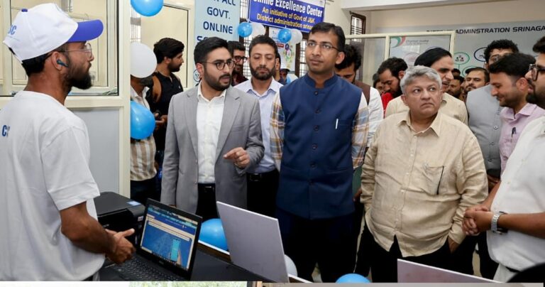 E-Governance Centre Inaugurated at RTO Srinagar
