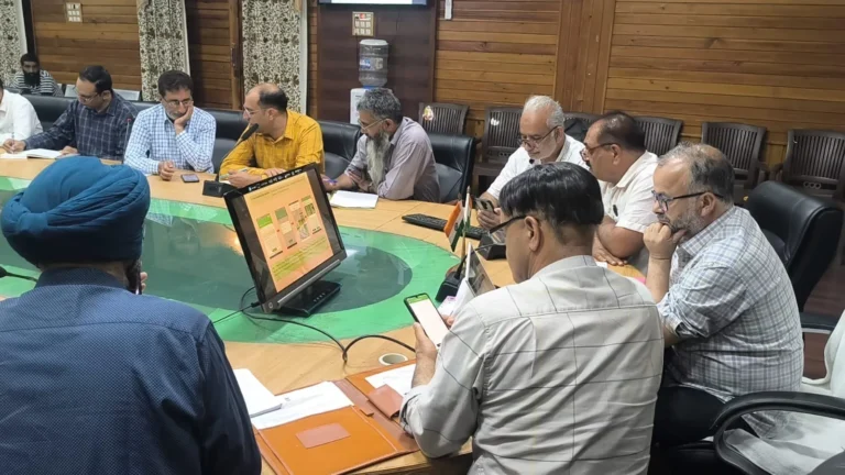 Director Agriculture Chairs AAP Review Meet, Stresses Timely Implementation Across Kashmir