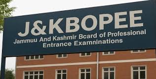 BOPEE Holds M.Sc. Nursing Entrance Test Across J&K