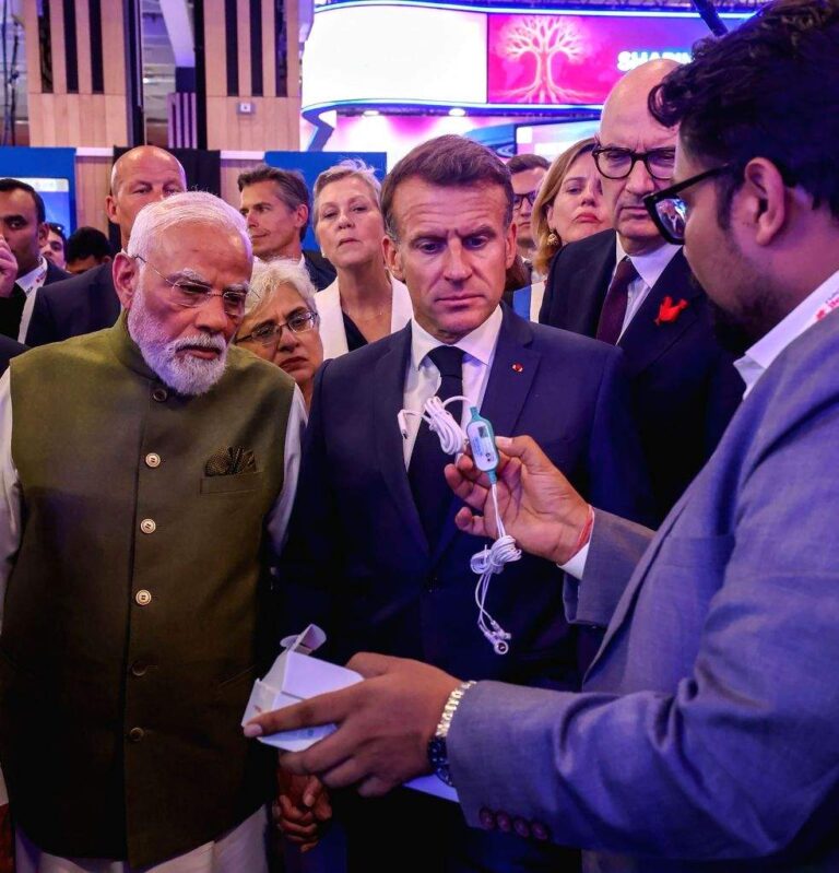 PM Modi and Macron Visit VivaTech 2026 in Paris
