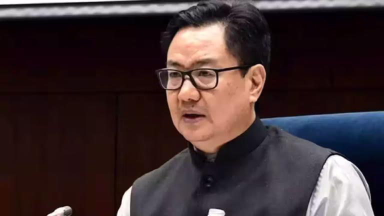 Rijiju Accuses Opposition Over Paper Leak Debate