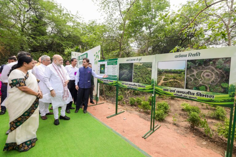 Amit Shah Launches Delhi Plantation Mission