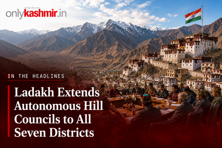 Ladakh announces hill councils for all seven districts