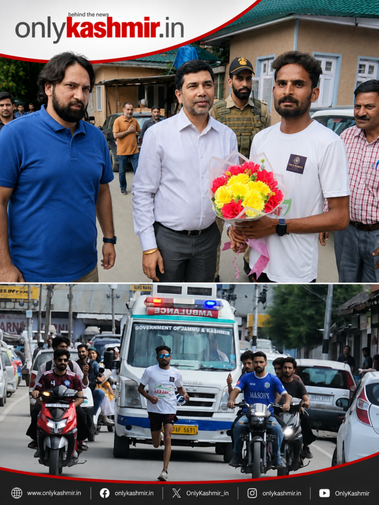 Baramulla Youth Runs 119 Km Against Drugs