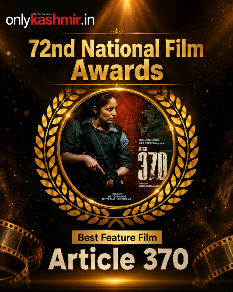 Article 370 Wins Best Film Award