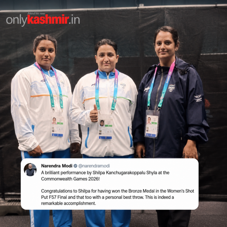 PM Modi Hails Shilpa’s CWG Bronze Win