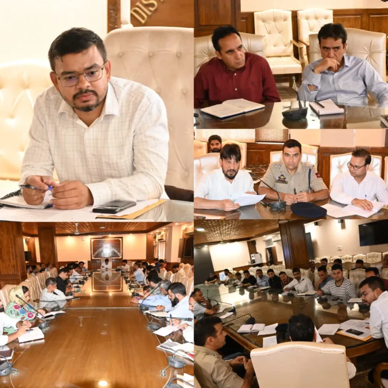 DC Kulgam Reviews Independence Day Preparations