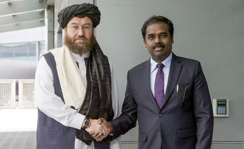 Afghan Minister Visits India for Talks