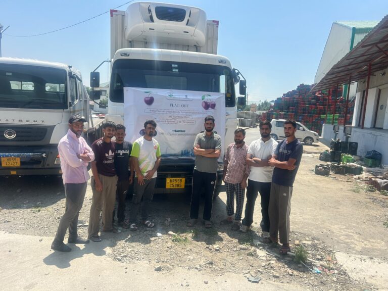 APEDA Ships First Kashmir Cherries to Singapore