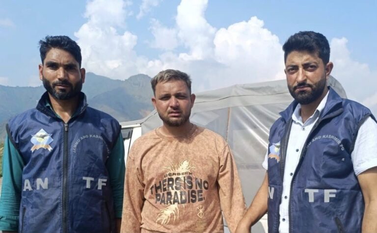 Punjab Man Held With Heroin In Srinagar