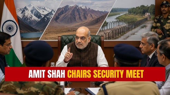 Amit Shah Chairs Border Security Meet