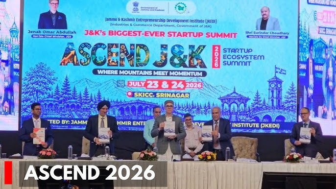 Omar Abdullah Launches ASCEND J&K 2026 Summit