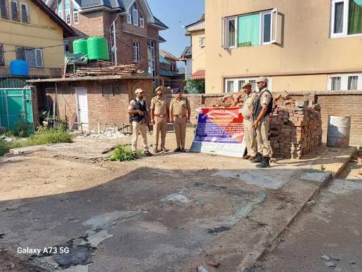 J&K Police Attach Five Terror-Linked Properties