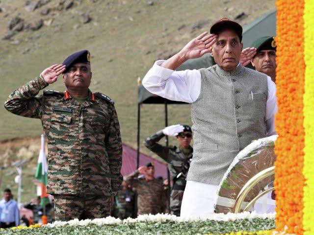 Rajnath Singh Vows Full Military Readiness