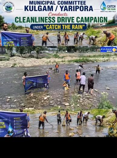 ‘Catch The Rain’ Drive Gains Pace In Kulgam