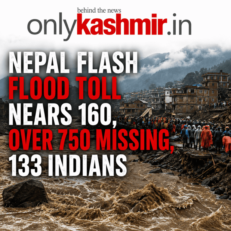Nepal Flash Flood Toll Nears 160, Over 750 Missing, 133 Indians