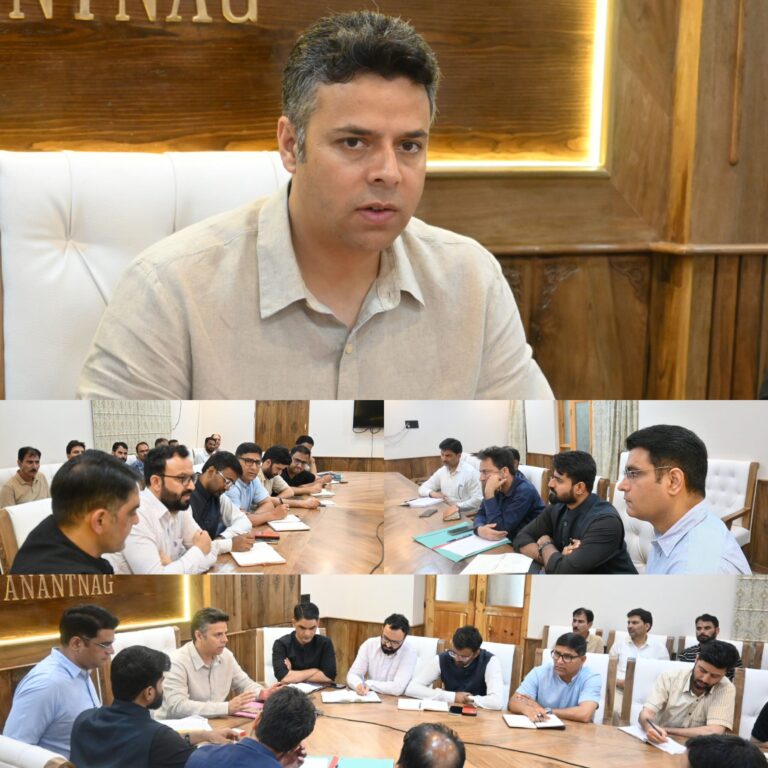 DC Anantnag Finalises Eid-Milad Arrangements