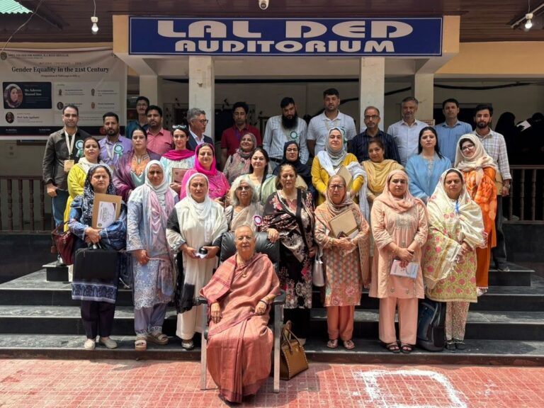 Gender Equality Conference Begins at GCW Srinagar